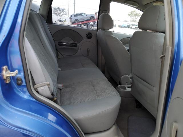 KL1TD62685B333216 - 2005 CHEVROLET AVEO BASE Mavi foto 10