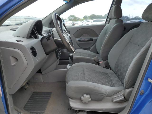 KL1TD62685B333216 - 2005 CHEVROLET AVEO BASE Mavi foto 7
