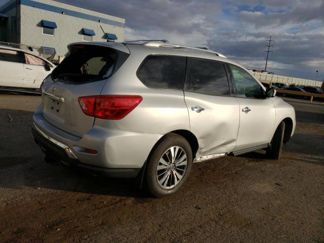 5N1DR2MM0HC610566 - 2017 NISSAN PATHFINDER S SILVER photo 3