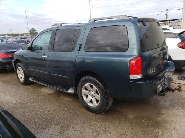 5N1AA08B64N718907 - 2004 NISSAN ARMADA SE BLUE photo 2