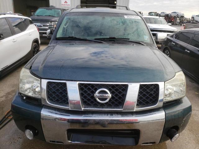 5N1AA08B64N718907 - 2004 NISSAN ARMADA SE BLUE photo 5