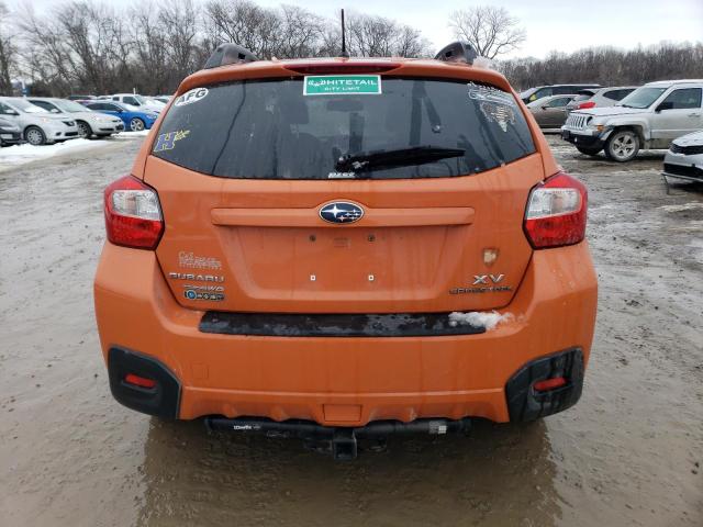 JF2GPACC0D2819740 - 2013 SUBARU XV CROSSTR 2.0 PREMIUM ORANGE photo 6