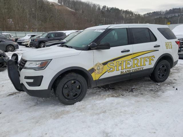 1FM5K8AR8HGD58957 - 2017 FORD EXPLORER POLICE INTERCEPTOR WHITE photo 1