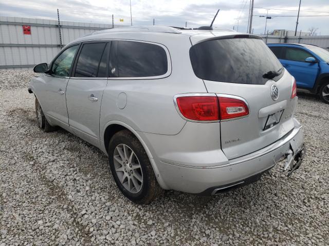 5GAKVBKD6HJ334692 - 2017 BUICK ENCLAVE SILVER photo 3