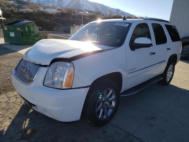 1GKFK63898J101492 - 2008 GMC YUKON DENALI WHITE photo 2