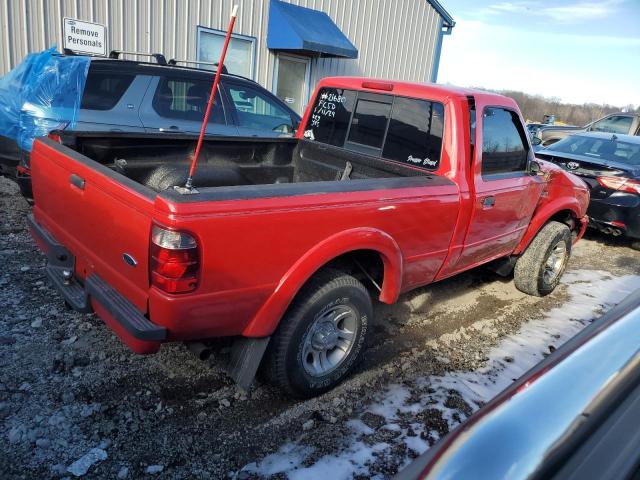 1FTYR10U13PB69392 - 2003 FORD RANGER RED photo 3