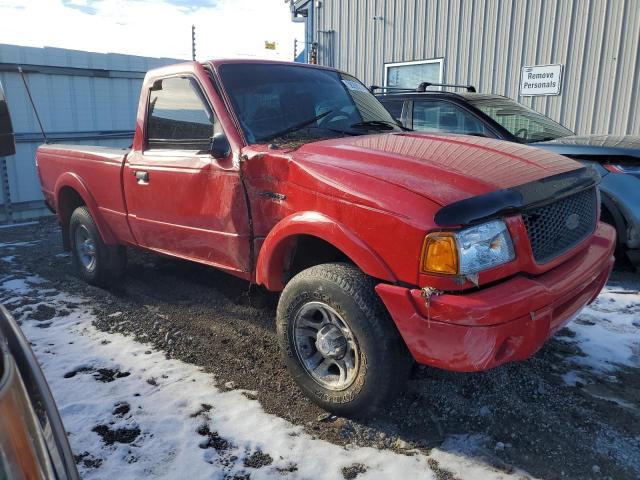 1FTYR10U13PB69392 - 2003 FORD RANGER RED photo 4