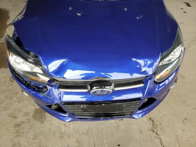 1FADP3N22EL421092 - 2014 FORD FOCUS TITANIUM BLUE photo 11