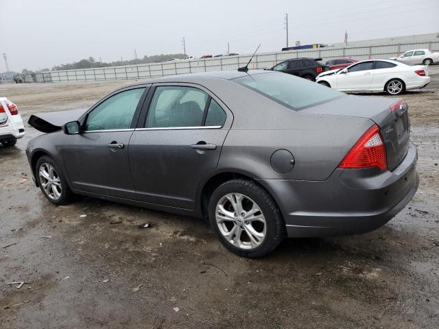 3FAHP0HA6CR222273 - 2012 FORD FUSION SE GRAY photo 2