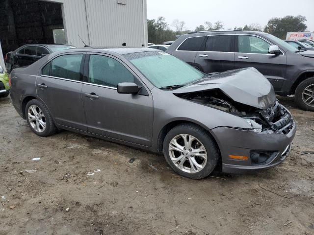 3FAHP0HA6CR222273 - 2012 FORD FUSION SE GRAY photo 4