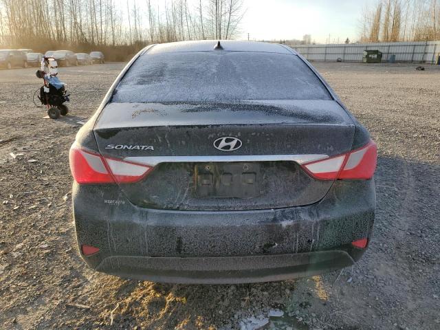 5NPEB4AC3EH863949 - 2014 HYUNDAI SONATA GLS BLACK photo 6