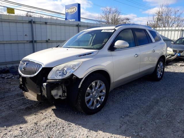 5GAKVCED4BJ139229 - 2011 BUICK ENCLAVE CXL WHITE photo 1