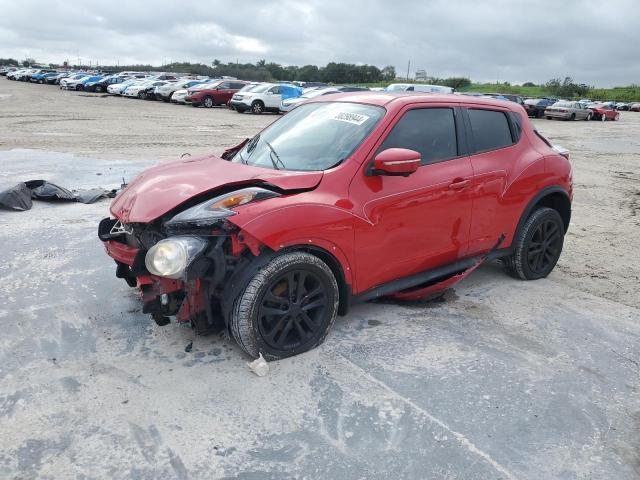 JN8AF5MR2FT504411 - 2015 NISSAN JUKE S RED photo 1