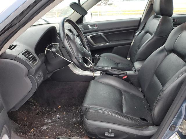 4S3BL676656202388 - 2005 SUBARU LEGACY GT LIMITED BLUE photo 7