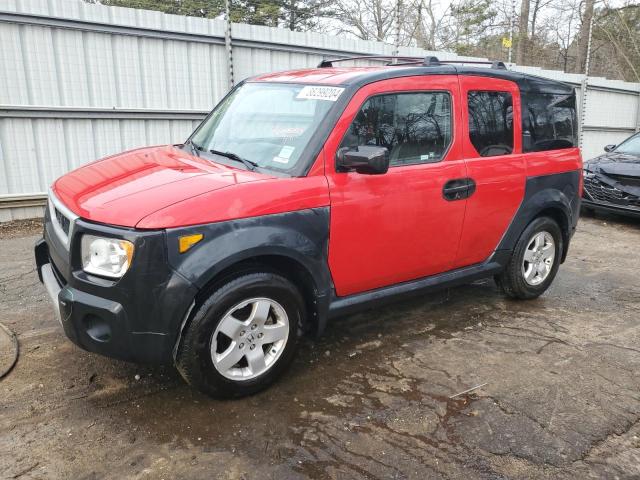 5J6YH18655L000165 - 2005 HONDA ELEMENT EX RED photo 1