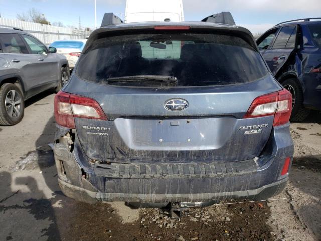 4S4BSALC5F3209509 - 2015 SUBARU OUTBACK 2.5I LIMITED BLUE photo 6