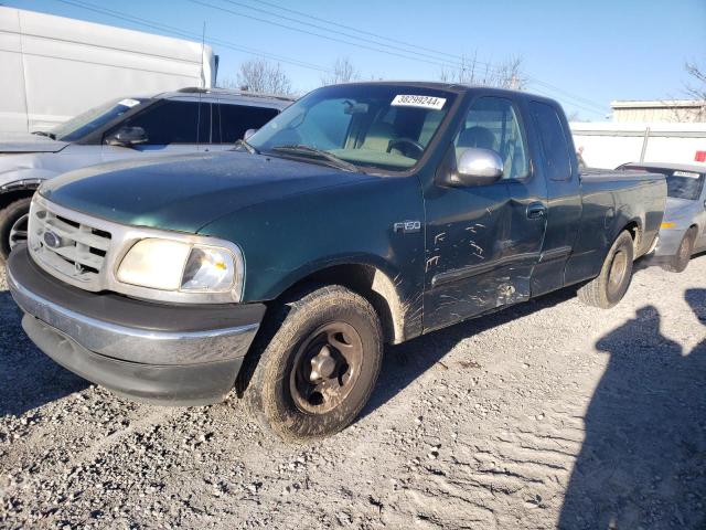 1FTZX1728YNA55360 - 2000 FORD F150 GREEN photo 1