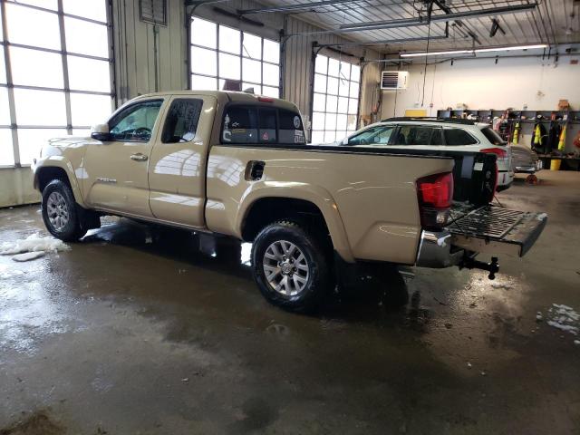 5TFSZ5AN1JX125961 - 2018 TOYOTA TACOMA ACCESS CAB თაფლისფერი ფოტო 2