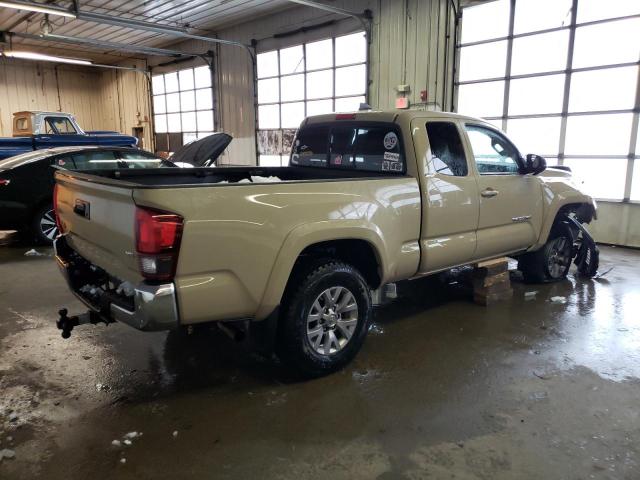 5TFSZ5AN1JX125961 - 2018 TOYOTA TACOMA ACCESS CAB თაფლისფერი ფოტო 3