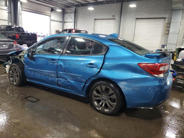 4S3GKAM61H3613445 - 2017 SUBARU IMPREZA SPORT BLUE photo 2