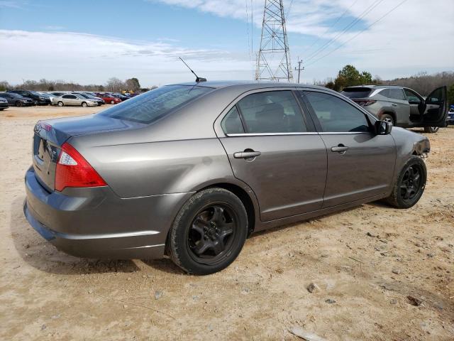 3FAHP0HA3AR208330 - 2010 FORD FUSION SE GRAY photo 3