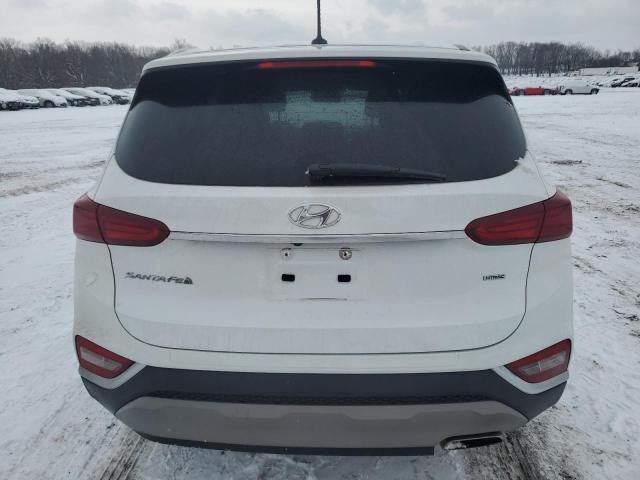 5NMS2CAD5KH082011 - 2019 HYUNDAI SANTA FE SE WHITE photo 6