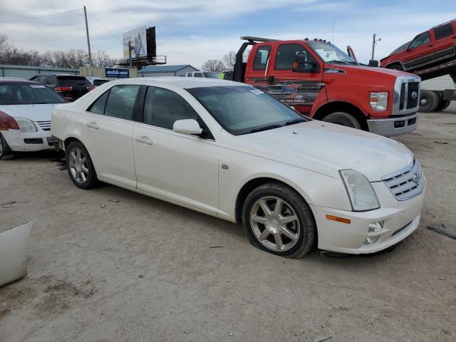 1G6DW677350183958 - 2005 CADILLAC STS WHITE photo 4