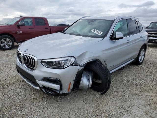 5UXTR9C53JLD61058 - 2018 BMW X3 XDRIVE30I Արծաթագույն լուսանկար 1