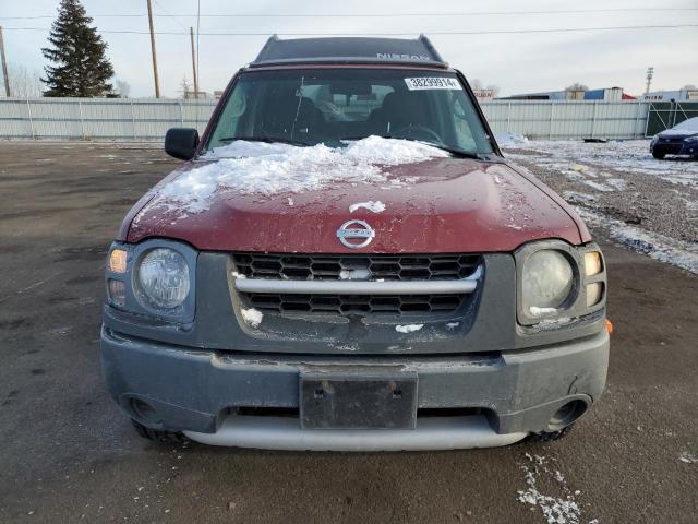 5N1ED28Y44C673986 - 2004 NISSAN XTERRA XE MAROON photo 5