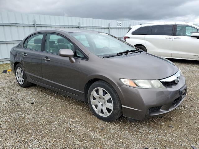 19XFA1F57AE044019 - 2010 HONDA CIVIC LX GRAY photo 4