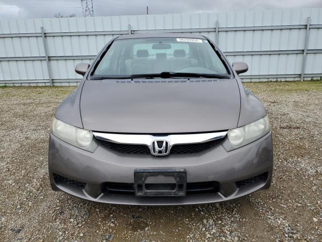 19XFA1F57AE044019 - 2010 HONDA CIVIC LX GRAY photo 5