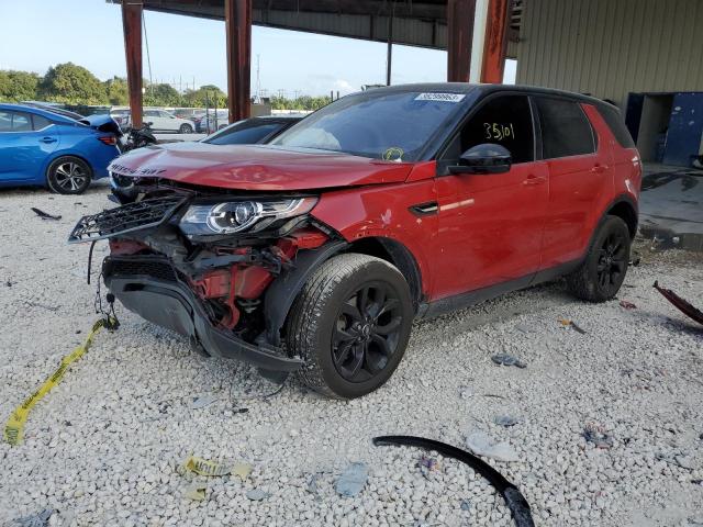 SALCR2FX0KH829716 - 2019 LAND ROVER DISCOVERY HSE RED photo 1