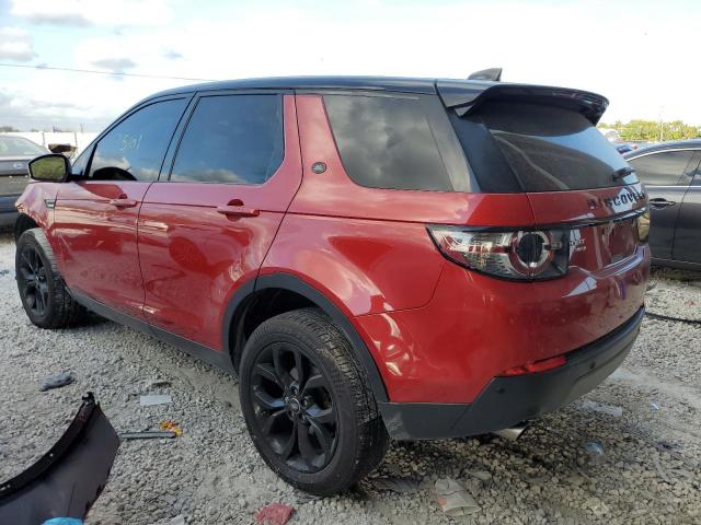 SALCR2FX0KH829716 - 2019 LAND ROVER DISCOVERY HSE RED photo 2