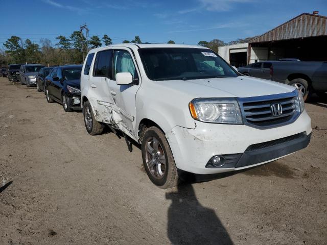 5FNYF3H72CB020423 - 2012 HONDA PILOT EXLN WHITE photo 4