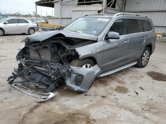 4JGDF6EE9KB240075 - 2019 MERCEDES-BENZ GLS 450 4MATIC GRAY photo 1