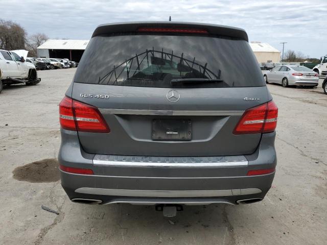 4JGDF6EE9KB240075 - 2019 MERCEDES-BENZ GLS 450 4MATIC GRAY photo 6