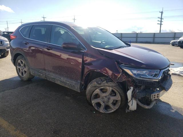 2HKRW2H80HH675938 - 2017 HONDA CR-V EXL MAROON photo 4