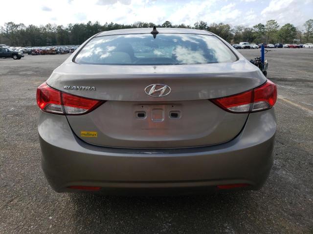 5NPDH4AE5DH241945 - 2013 HYUNDAI ELANTRA GLS GRAY photo 6