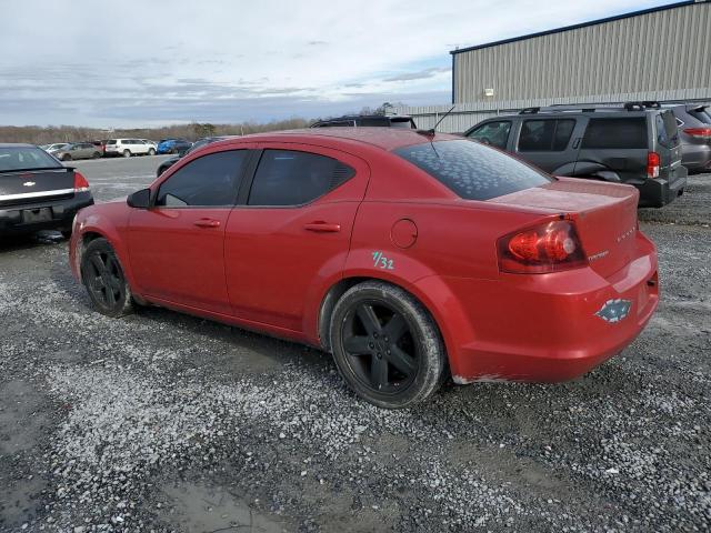 1C3CDZAB7DN566918 - 2013 DODGE AVENGER SE RED photo 2