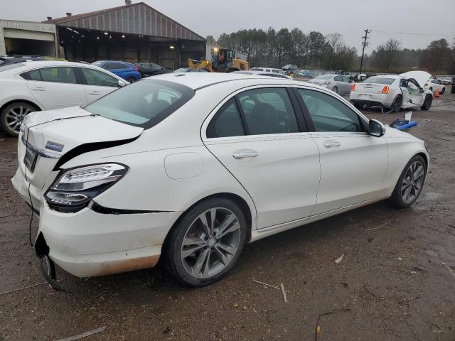 55SWF4JB7GU165599 - 2016 MERCEDES-BENZ C 300 WHITE photo 3