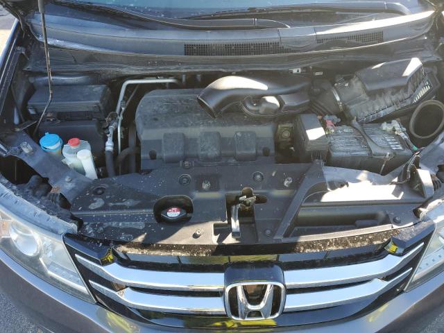 5FNRL5H64GB159877 - 2016 HONDA ODYSSEY EXL GRAY photo 12