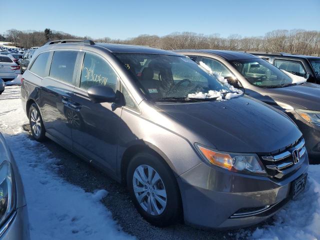 5FNRL5H64GB159877 - 2016 HONDA ODYSSEY EXL GRAY photo 4