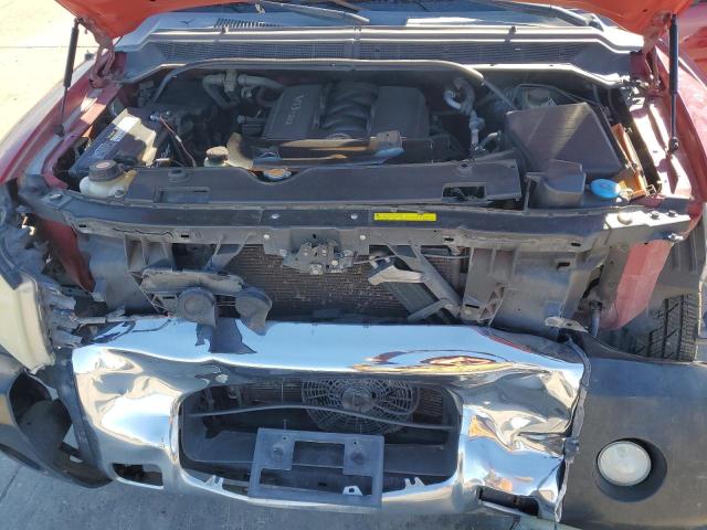 1N6BA07A76N519608 - 2006 NISSAN TITAN XE RED photo 11