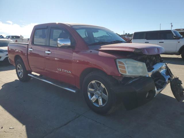 1N6BA07A76N519608 - 2006 NISSAN TITAN XE RED photo 4