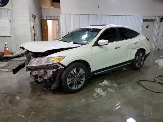 5J6TF2H53FL001815 - 2015 HONDA CROSSTOUR EXL WHITE photo 1