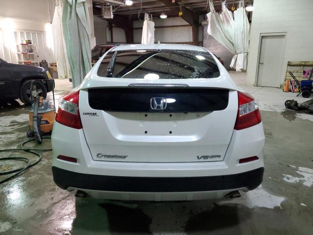 5J6TF2H53FL001815 - 2015 HONDA CROSSTOUR EXL WHITE photo 6