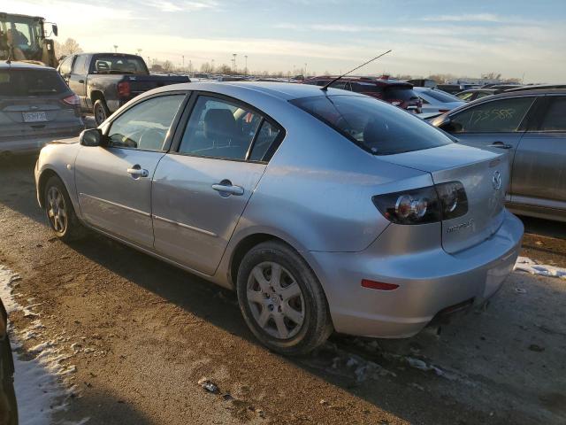 JM1BK12F581143560 - 2008 MAZDA 3 I SILVER photo 2