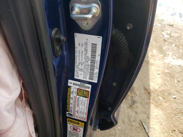 5TFUW5F15FX420589 - 2015 TOYOTA TUNDRA DOUBLE CAB SR/SR5 BLUE photo 12