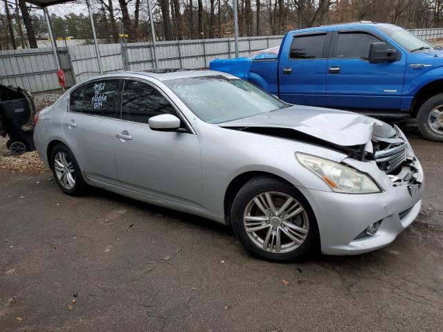 JN1CV6AP4CM930755 - 2012 INFINITI G37 BASE SILVER photo 4