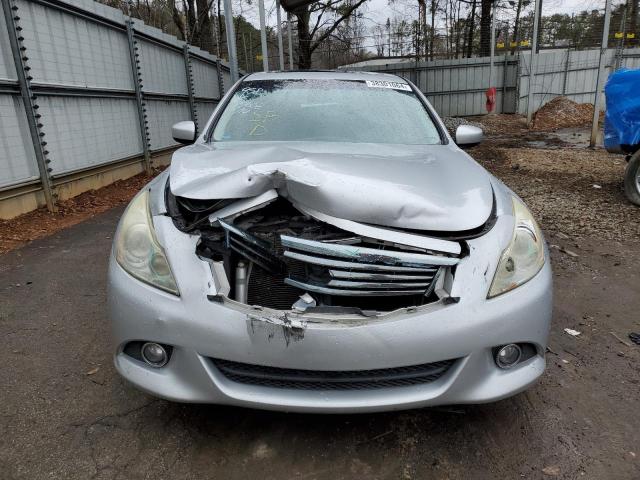 JN1CV6AP4CM930755 - 2012 INFINITI G37 BASE SILVER photo 5